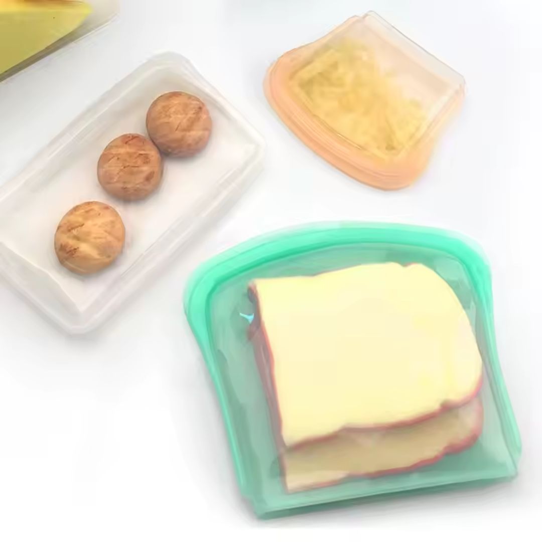Combo Bolsa de Silicona Reutilizable x4