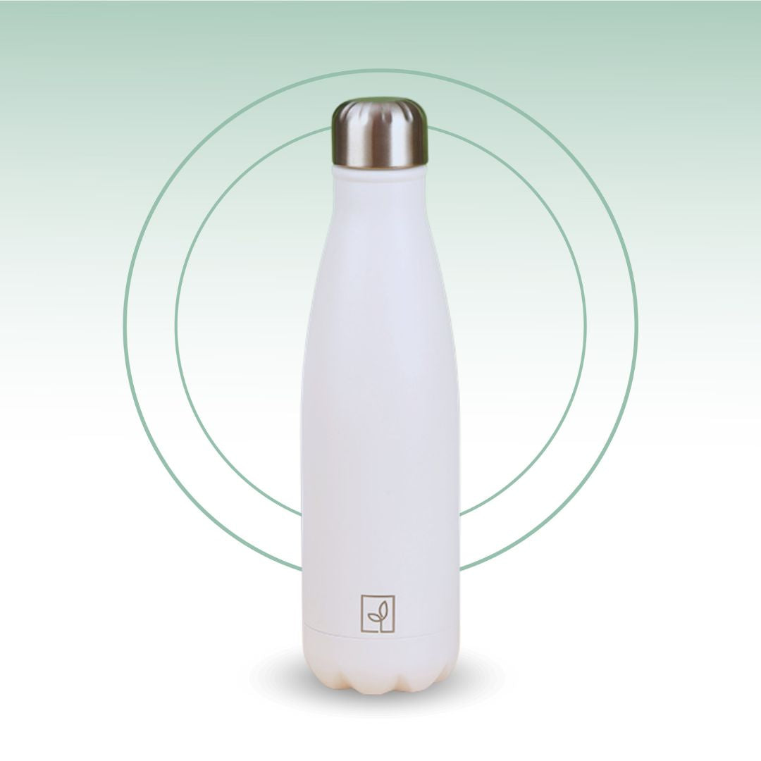 Fair Botella Cola Térmica de Acero Inoxidable 500ML (Medio litro) PERSONALIZABLE SIN LOGO FAIR