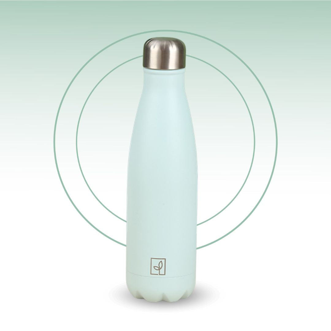 Fair Botella Cola Térmica de Acero Inoxidable 500ML (Medio litro) PERSONALIZABLE SIN LOGO FAIR
