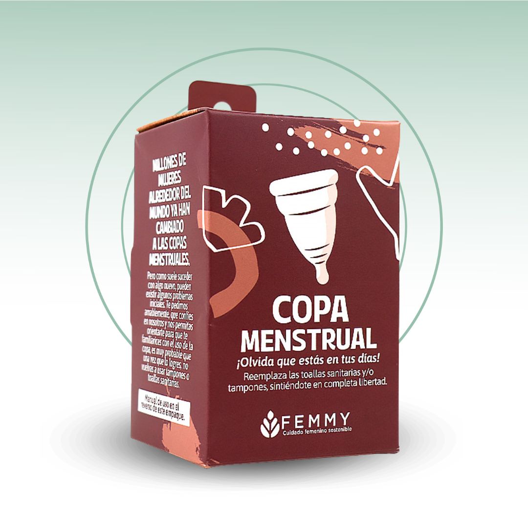 Femmy Copas Menstruales de Silicona de Grado Médico