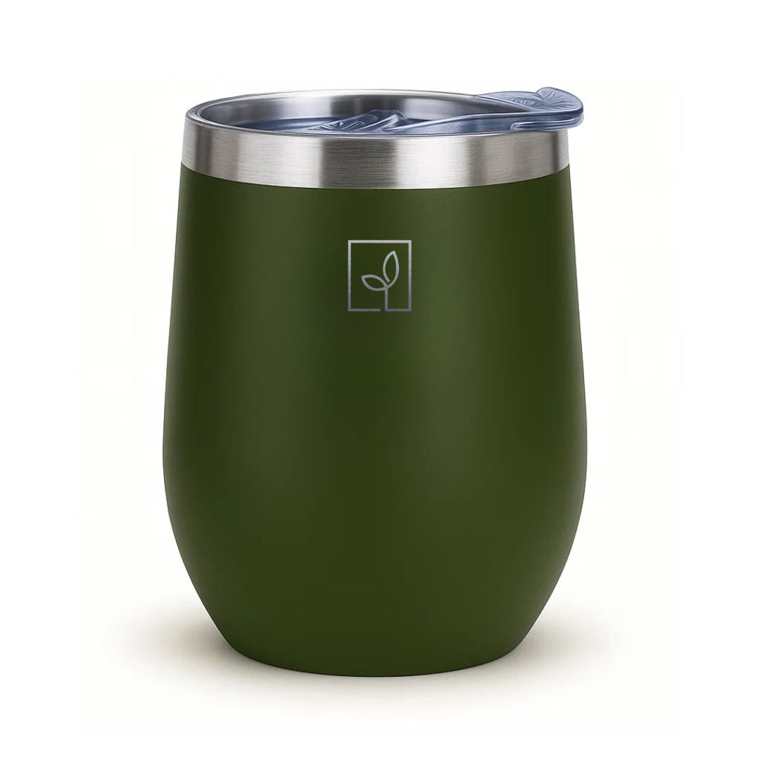 Fair Botella Taza Térmica Oval Acero Inoxidable 360ML