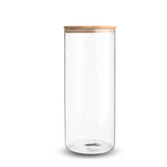 Fair Envases de Vidrio Tapa Bambú 800ml