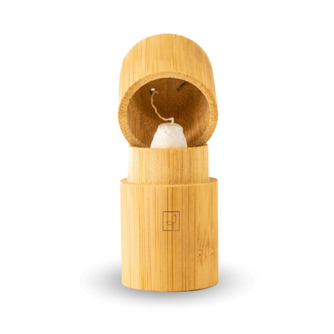 Fair Hilo dental biodegradable envase bambú Imagen principal del producto