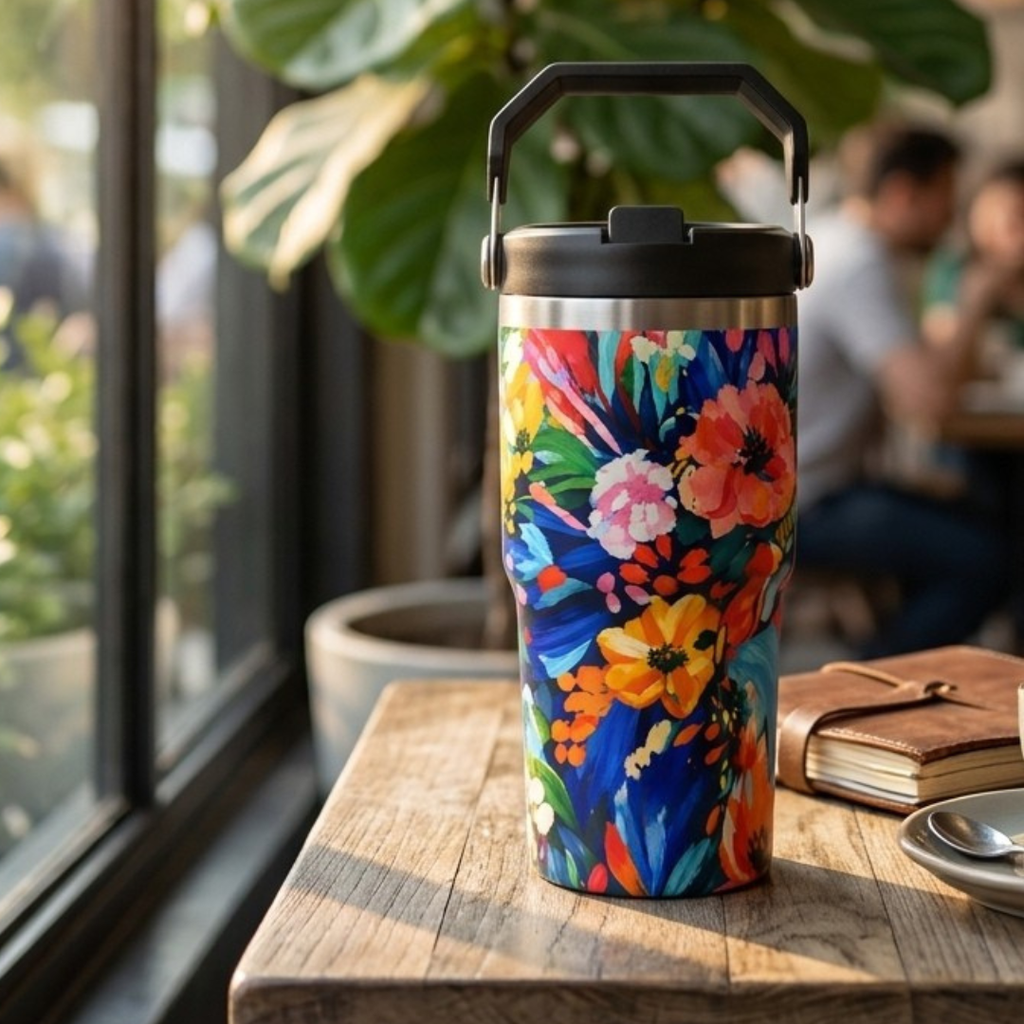 Fair Botella Térmica Tumbler Calef 750ml Flores