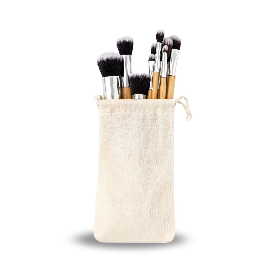 Fair Brochas de Maquillaje de Bambú Set 11pcs Imagen principal del producto
