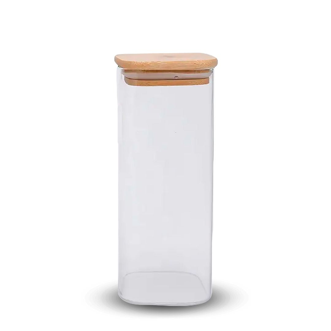 Fair Envases de Vidrio Tapa Bambú 1800ml