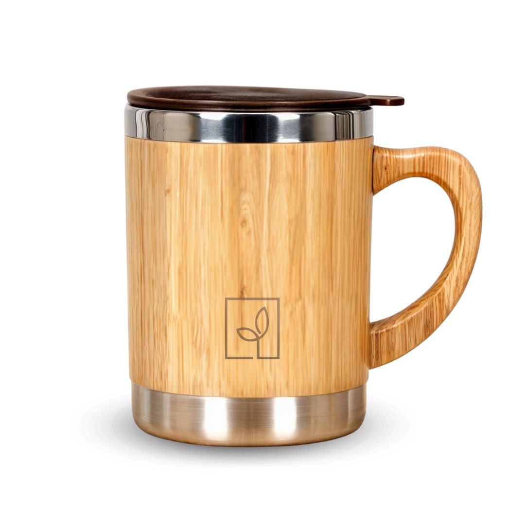 Fair Vaso de Bambú HidraCup de 330ml Imagen principal del producto