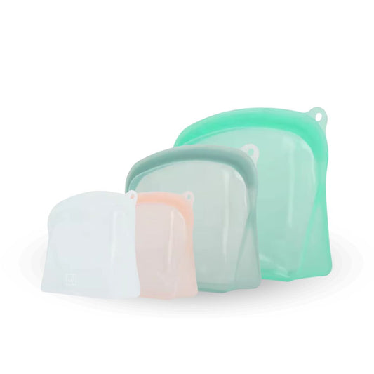 Combo Bolsa de Silicona Reutilizable x4 1080
