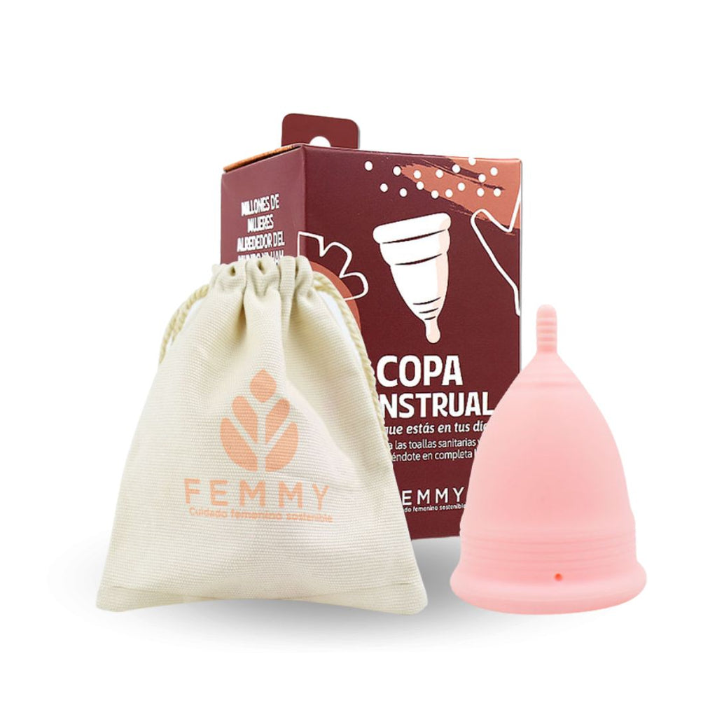 Femmy Copas Menstruales de Silicona de Grado Médico