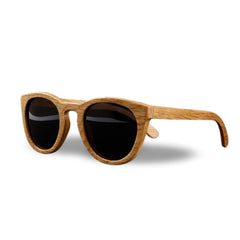 Fair Gafas De Bambú Aviador Protección UV 400 Negro