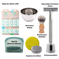 Fair Kit Afeitado Premium (Bolso de Silicona Gratis)