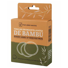 Fair Toallas Desmaquillantes Reutilizables Bambú (set 12unidades)