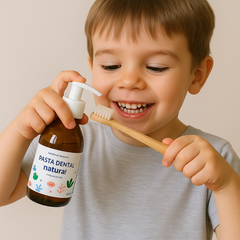 BambooSmile Pasta Dental Natural 60ml - Cuidado Bucal Ecológico Portátil