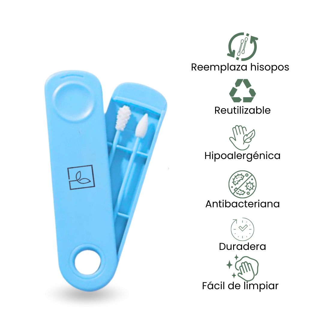 Fair Cotonetes Reutilizables y Lavables Imagen secundaria del producto