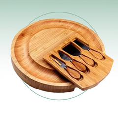 Fair Juego de Tablas y Cuchillos de Bambú Bambuchop