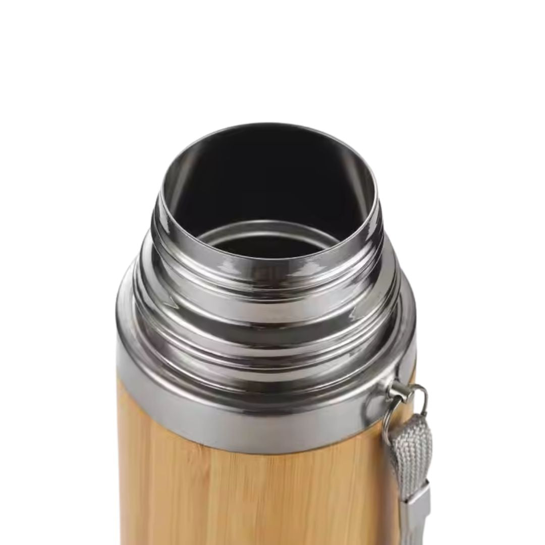 Fair Botella de Bambú Térmica Thermogo de 500ml