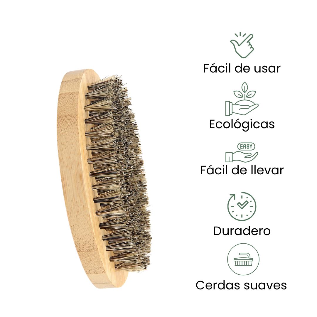 Fair Brocha para Barba de Bambú Imagen secundaria del producto