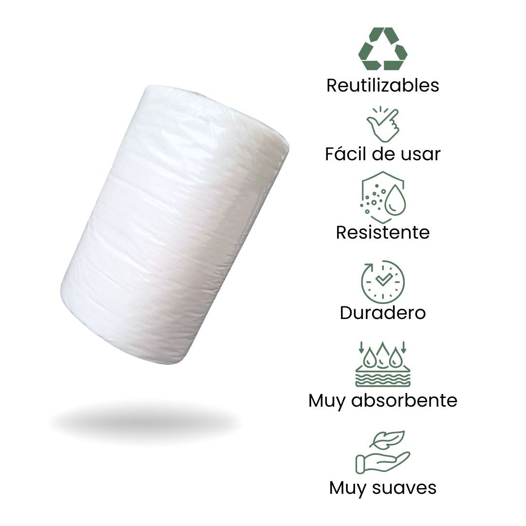 Fair Rollo de Bambú Protector Pañal x60 Imagen secundaria del producto