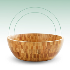 Fair Bowl Redondo de Bambú Ecosazon 25x8cm