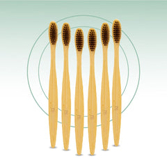 Fair Cepillo de dientes de bambú X6