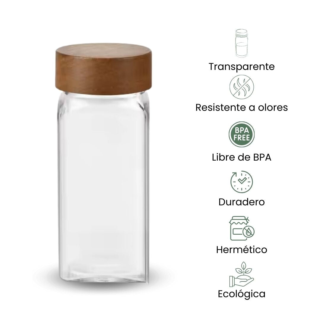 Fair Recipientes de Vidrio para Especies Imagen secundaria del producto