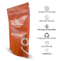 BambooSmile Refill Pasta Dental Natural 125ml - Recarga Ecológica y Sostenible