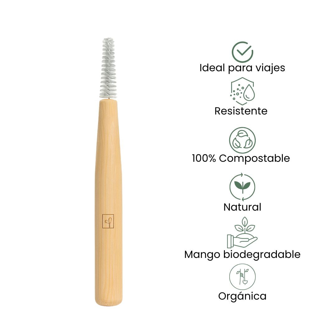 Fair Interdentales con Mango de Bambú x10