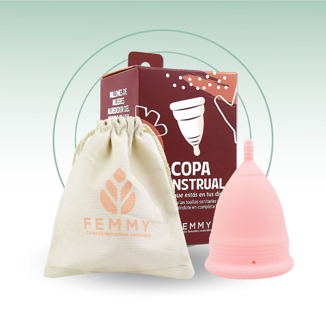 Femmy Copas Menstruales de Silicona de Grado Médico