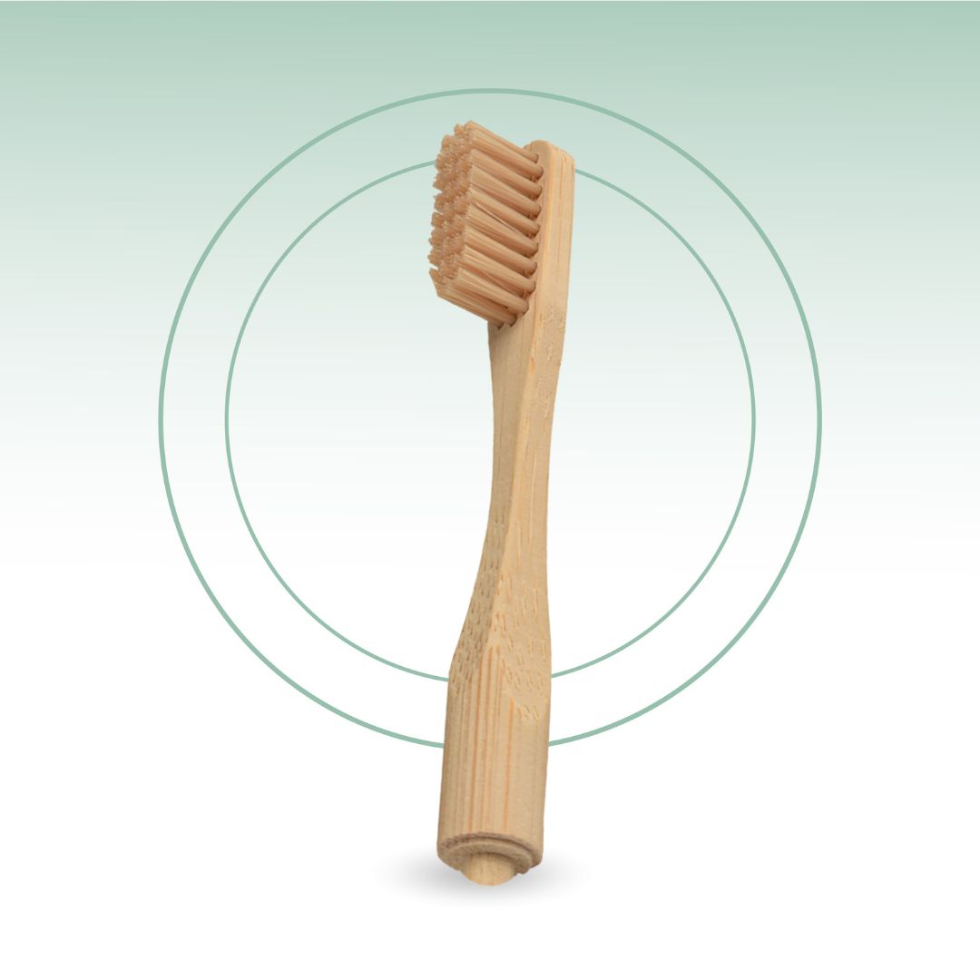 Fair Cepillo Dental de Bambú Cabeza Cambiable Repuesto