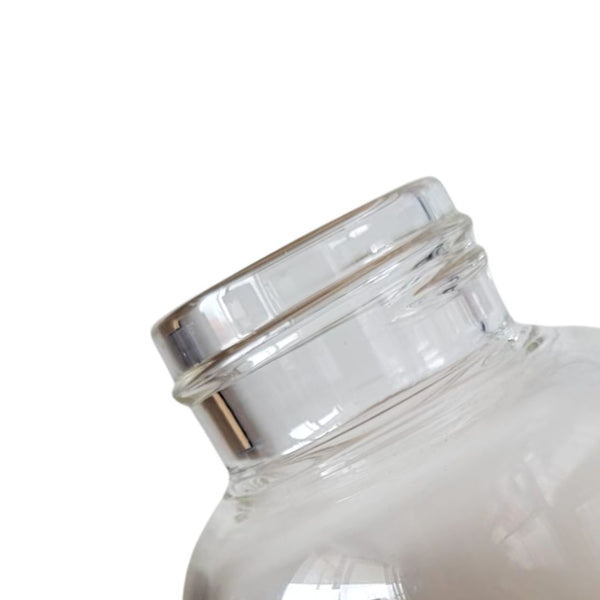 Fair Botella de Vidrio Tapa Bambú Econosip 650ml