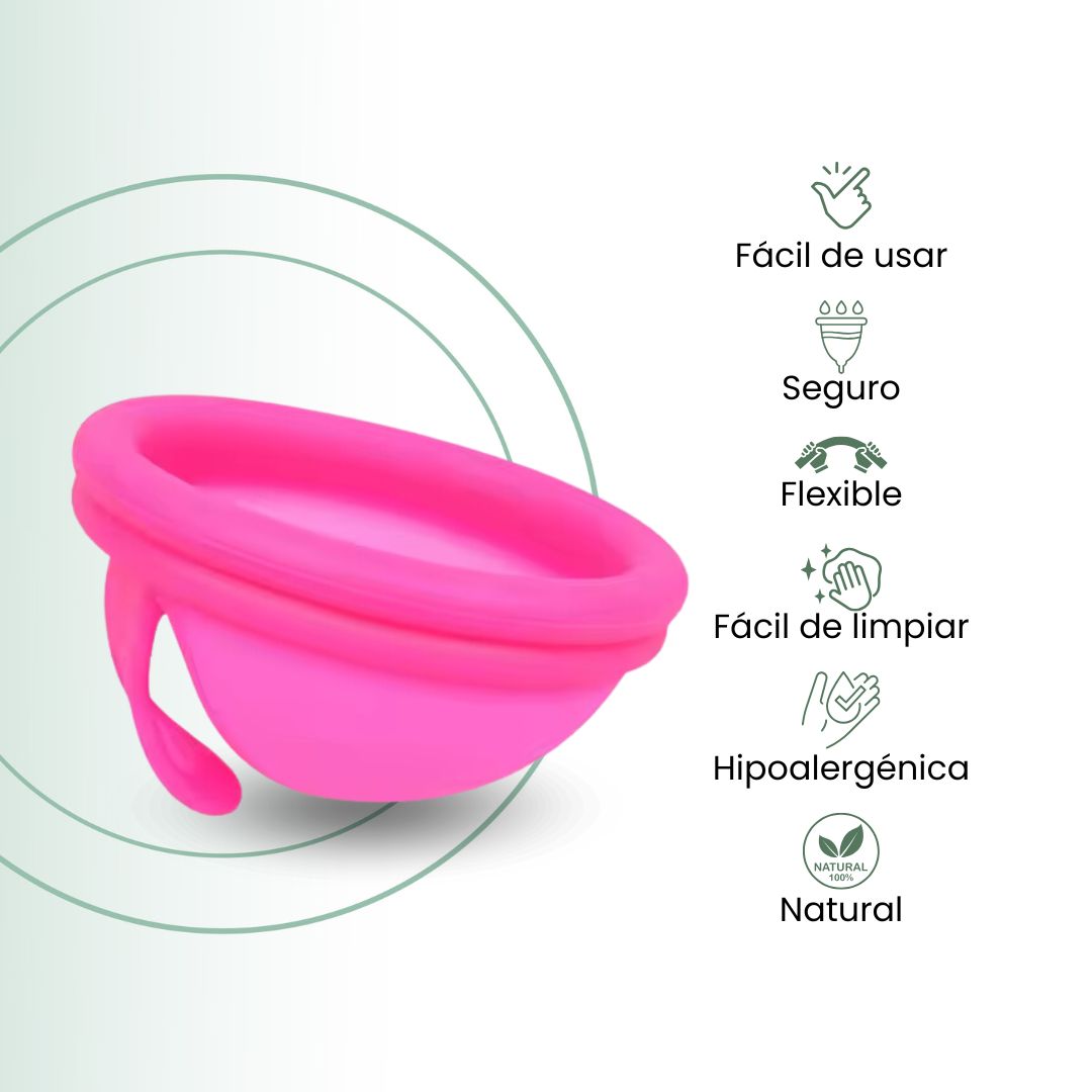Femmy Disco Menstrual de Silicona de Grado Médico