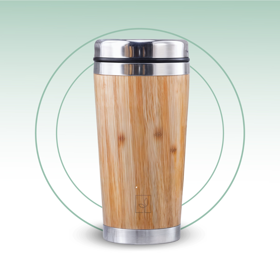 Fair Vaso de bambú Térmica Tribu de 450 ml