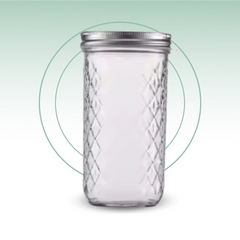Fair Envases de Vidrio Tapa de Metal 450ml