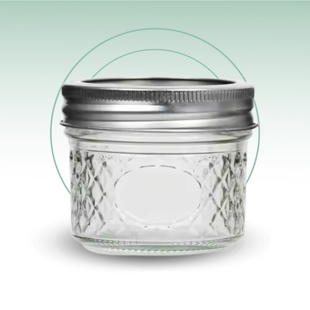 Fair Envases de Vidrio Tapa de Metal 120ml
