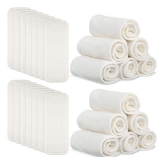 Fair Inserto Pañal Absorbente Microfibra 3 Capas Blanco