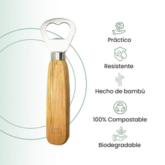 Fair Abridor de Botellas de Bambú