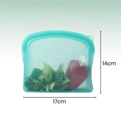 Fair Bolsa de Silicona Reutilizable 600ml