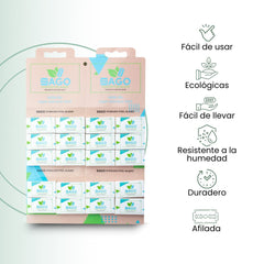 Sago Hoja de Afeitar Sago Premiun x100
