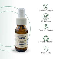 BambooSmile Enjuague Bucal Natural 60ml - Fórmula Refrescante y Portátil