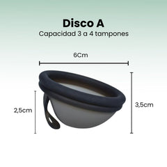 Femmy Disco Menstrual de Silicona de Grado Médico