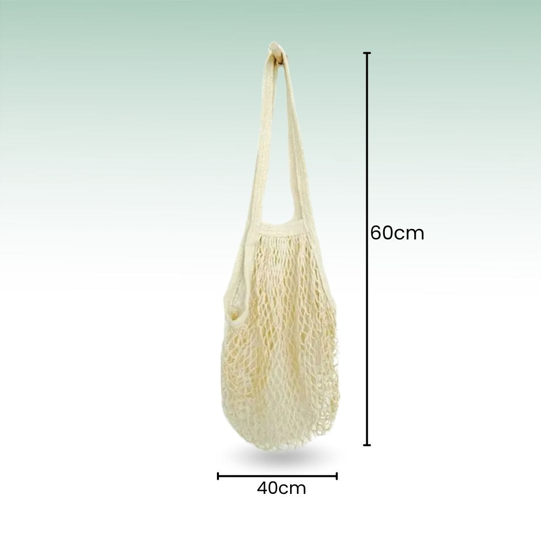 Fair Bolso Malla de Algodón para Frutas y Verduras Reutilizables