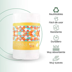 Fair Rollo de Bambú Protector Pañal x60