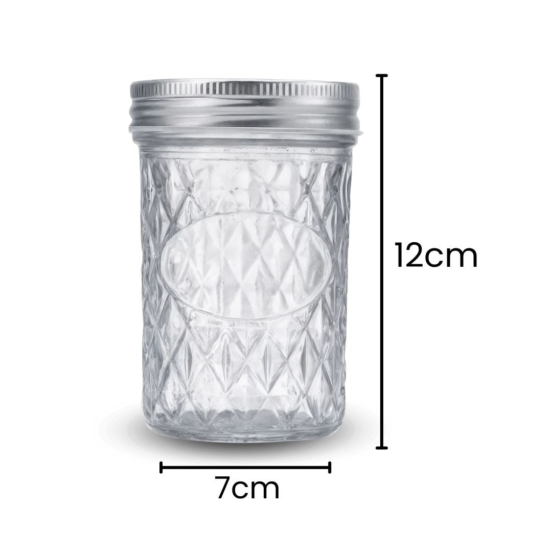 Fair Envases de Vidrio Tapa de Metal 450ml