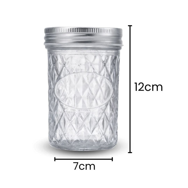 Fair Envases de Vidrio Tapa de Metal 450ml