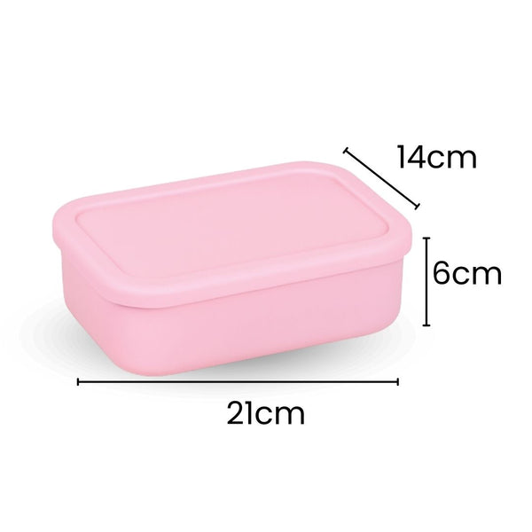 Fair Lonchera de Silicona Cuadrada 800ml