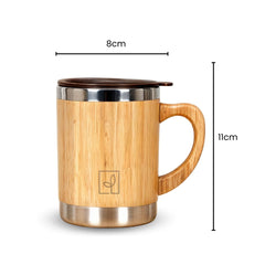Fair Vaso de Bambú Térmica HidraCup de 330ml