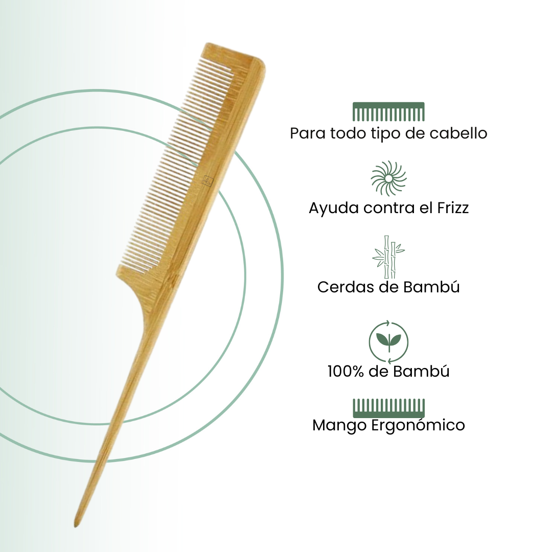 Fair Peine de Bambú Cola Larga