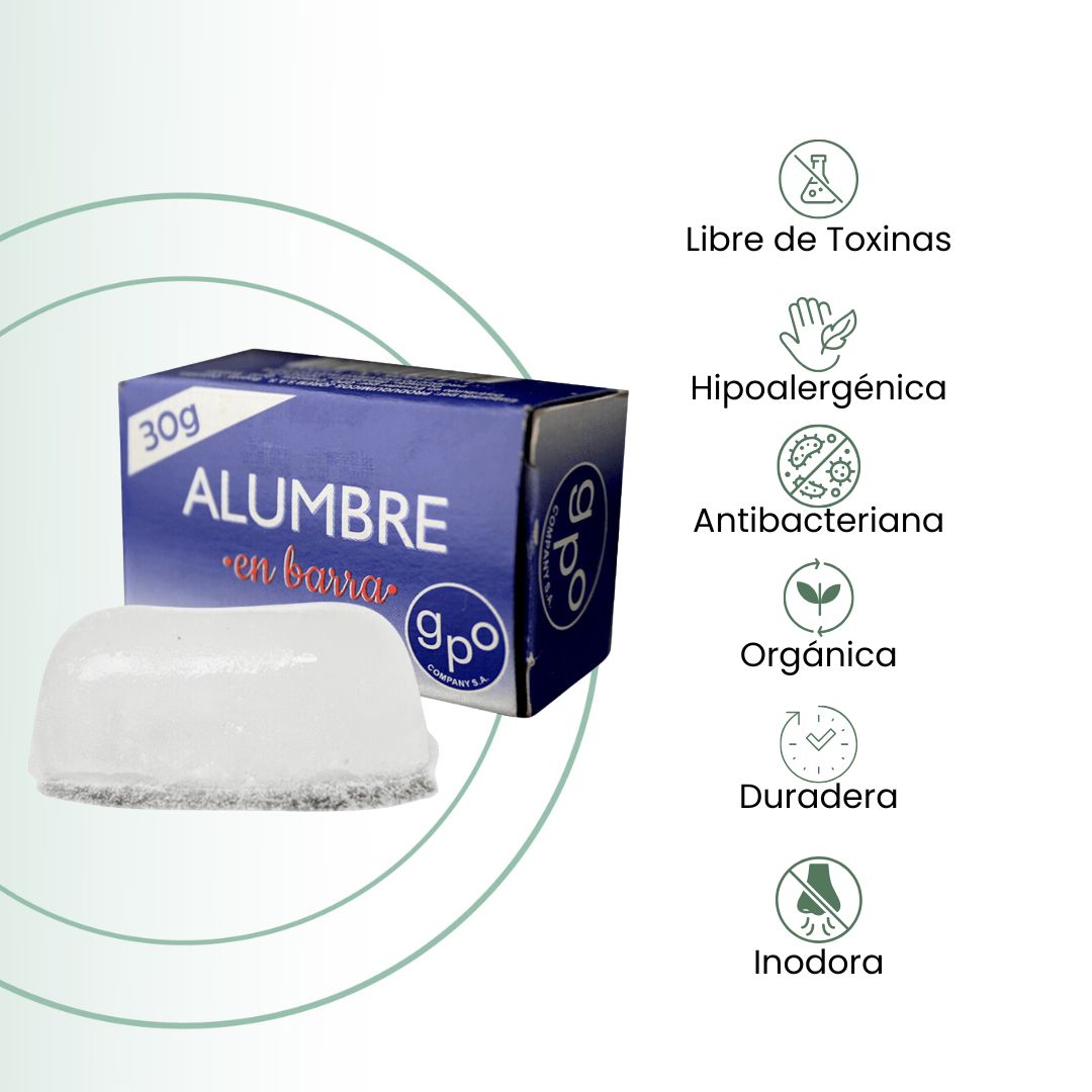 Piedra de Alumbre 30gr