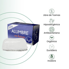 Piedra de Alumbre 30gr
