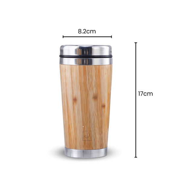 Fair Vaso de bambú Tribu de 450 ml